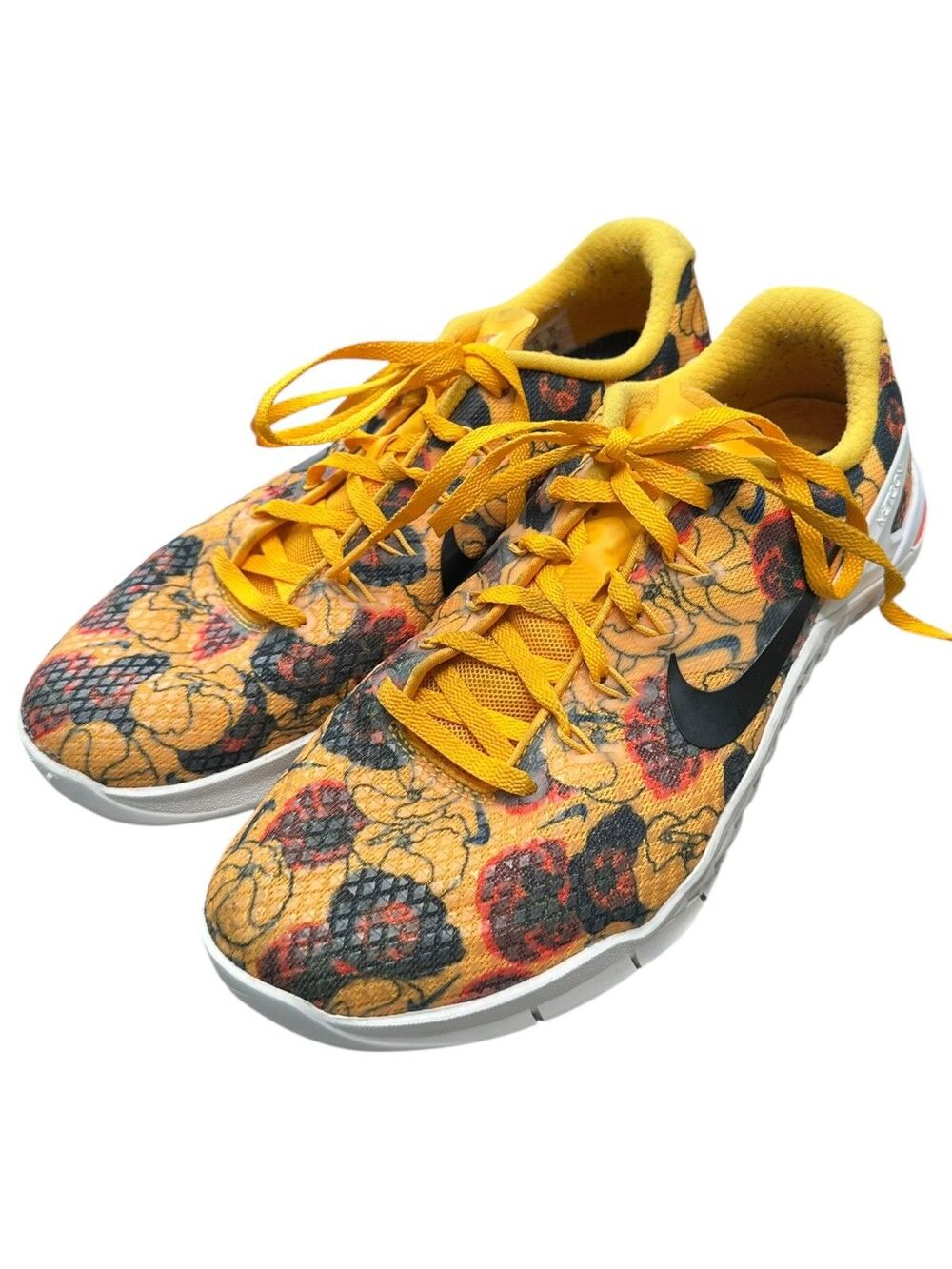 Nike Metcon 4 XD Premium Floral Gold Training Shoe Women’s 8 CrossFit HIIT